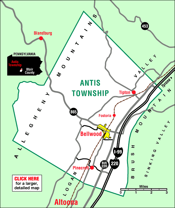 Antis Township Overview Map