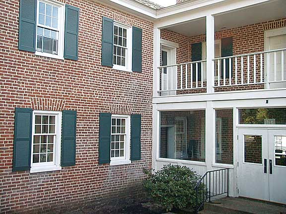 Bell House Mansion - Back Porches