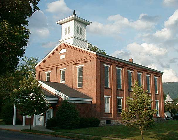Logan Valley Baptist Church viewed from the west