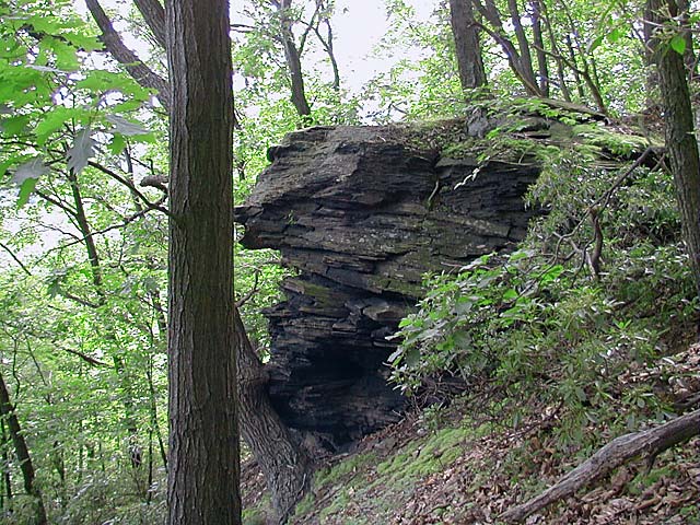 Point Lookout rock outcrop